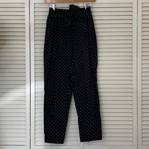 Zara Trousers Dot Pattern